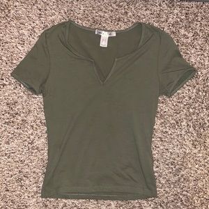 green shirt